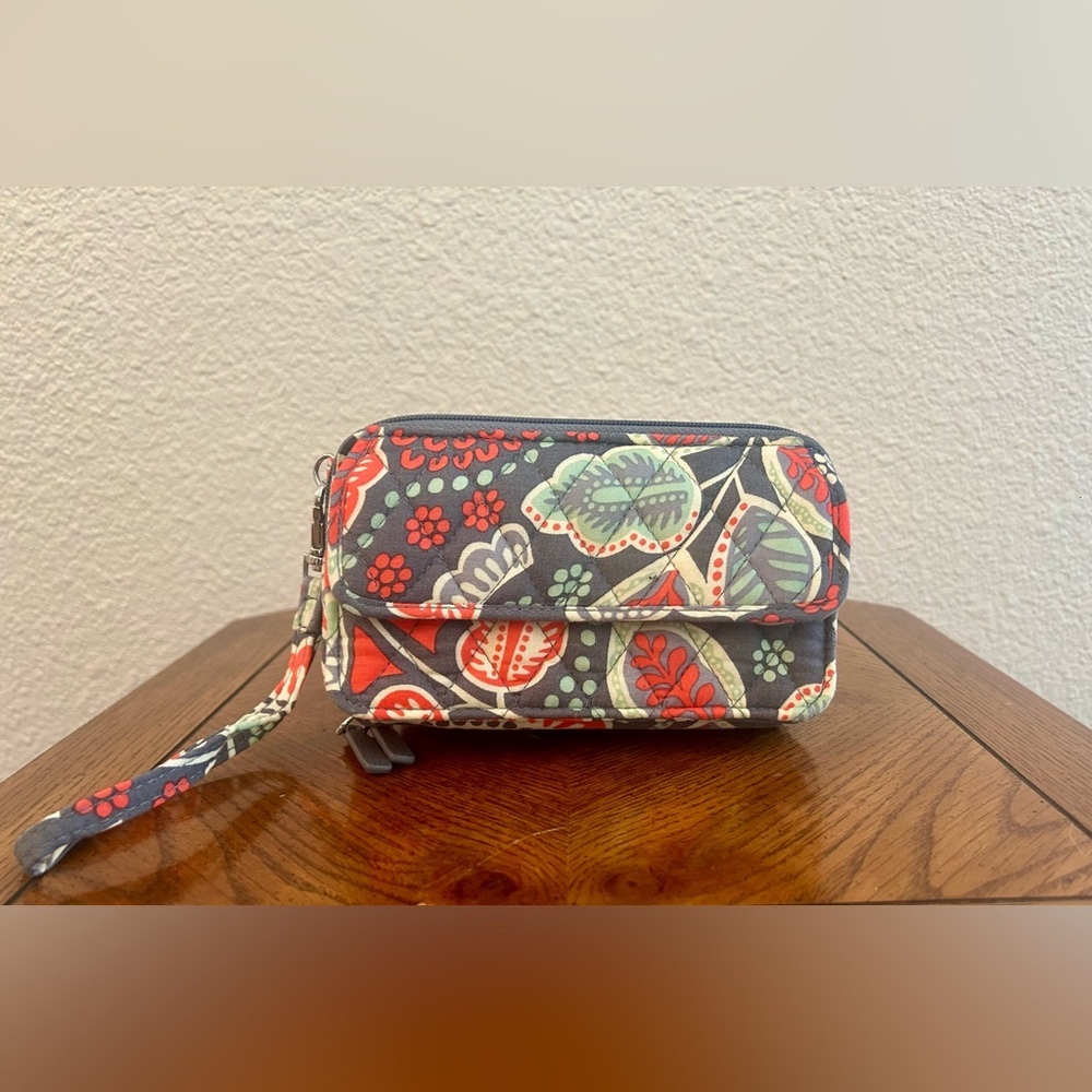 Vera Bradley Nomadic Floral Crossbody Wristlet Purse